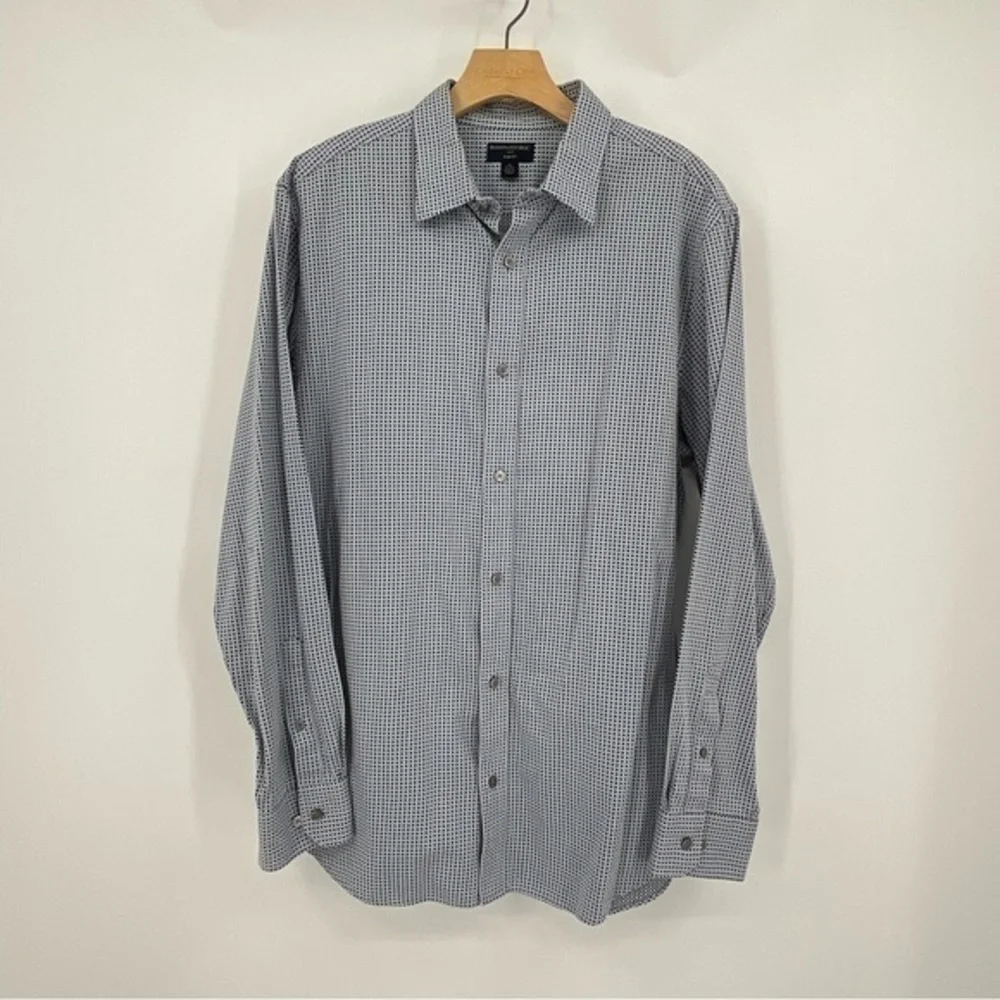 Banana Republic Mens Buttondown Slim-Fit Dress‎ Shirt Size XL J1
